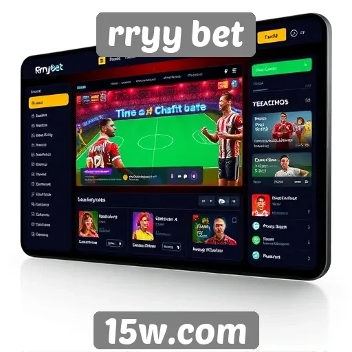 Interface do usuário do rryy bet em foco